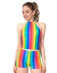 Rainbow Stripe Outfit Costume Kit