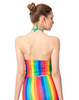 Rainbow Stripe Outfit Costume Kit