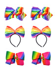 Rainbow Hair Accessory Photo Prop Kit