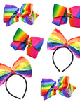 Rainbow Hair Accessory Photo Prop Kit