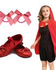 Children Little Red Cape Costume Kit