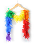 Rainbow Feather Boa