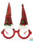 Christmas Elf Hat Party Glasses