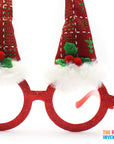 Christmas Elf Hat Party Glasses