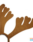 Brown Reindeer Christmas Headband