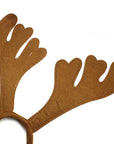 Brown Reindeer Christmas Headband