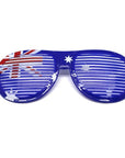Jumbo Australian Flag Party Glasses