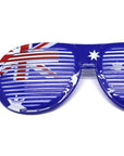 Jumbo Australian Flag Party Glasses