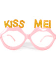 Kiss Me Party Glasses