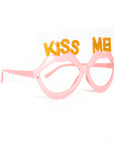 Kiss Me Party Glasses