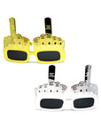 Metallic Middle Finger Party Glasses