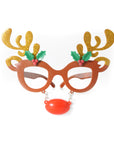 Rudolf the Christmas Reindeer Party Glasses