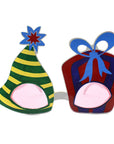 Christmas Present Party Glasses