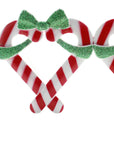 Christmas Candy Cane Party Glasses