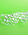Bedazzled Diamanté glasses (Silver)