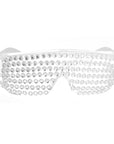 Bedazzled Diamanté glasses (Silver)
