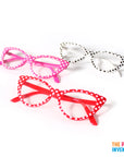 50's Polka Dot Party Glasses (3pk)