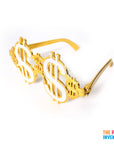 Dollar Sign Thug Party Glasses