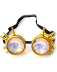 Steam Punk Kaleidoscope Goggles (Gold)