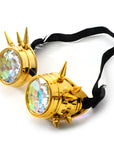 Steam Punk Kaleidoscope Goggles (Gold)