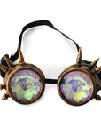 Steam Punk Kaleidoscope Goggles (Bronze)