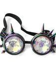 Steam Punk Kaleidoscope Goggles (Rainbow)