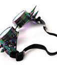 Steam Punk Kaleidoscope Goggles (Rainbow)