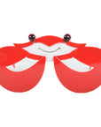Red Crab Party Glasses