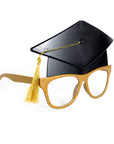 Graduation Hat Party Glasses