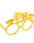 Bride To Be Party Glasses (Gold)