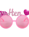 Glitter Hen Party Glasses