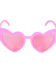 Pink Hearts Party Glasses