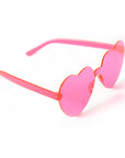 Pink Hearts Perspex Party Glasses