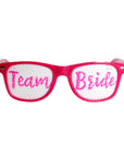 Team Bride Wayfarer Party Glasses