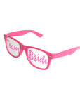 Team Bride Wayfarer Party Glasses