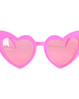 Pink Hearts Party Glasses