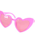 Pink Hearts Party Glasses