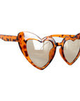 Leopard Hearts Party Glasses