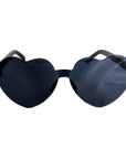 Black Hearts Perspex Party Glasses