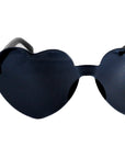 Black Hearts Perspex Party Glasses