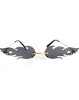 Perspex Flame Party Glasses