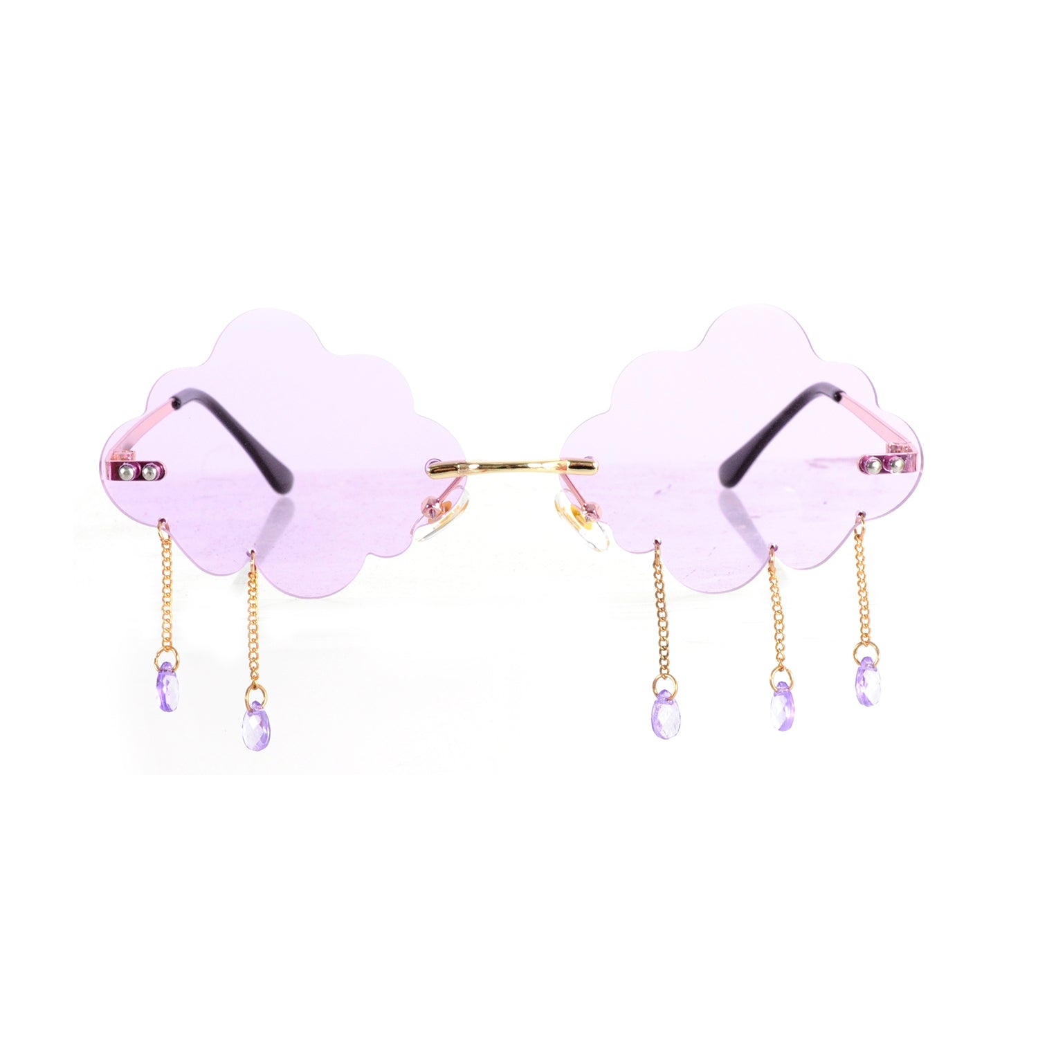 Perspex Cloud with Jewels Party Glasses