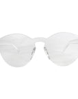 Perspex Wayfarer Party Glasses (Clear)