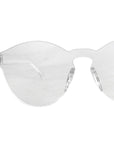Perspex Wayfarer Party Glasses (Clear)