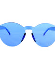 Perspex Wayfarer Party Glasses (Blue)