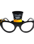 Happy New Year Party Glasses with Mini Hat