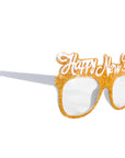 Happy New Year (Gold Glitter) Party Glasses