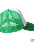 Green Half Mesh Baseball Cap