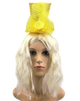 Mini Gold Sequin Top Hat Headband