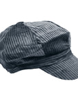 Grey Corduroy 8 Panel Poor Boy Cap